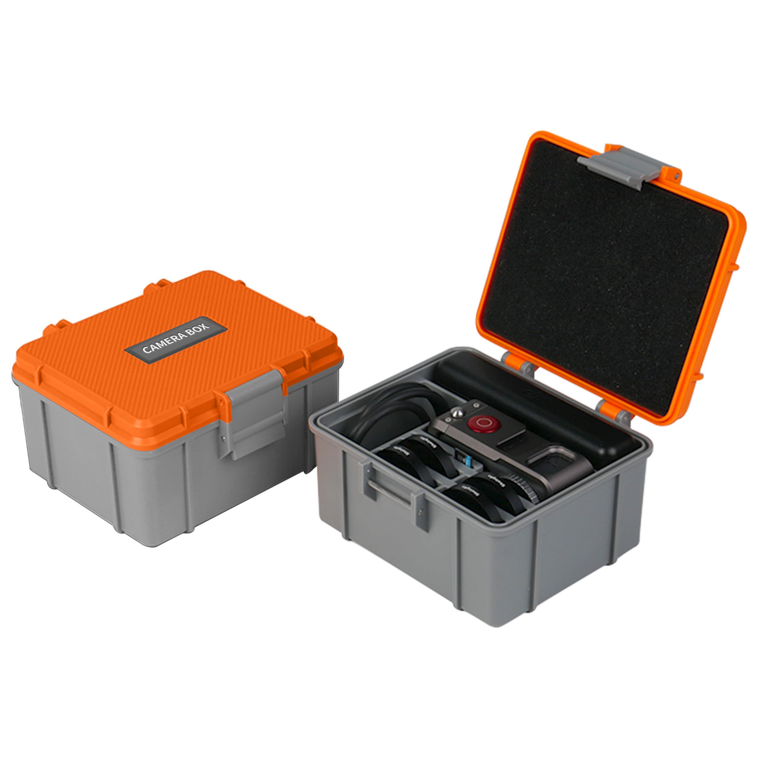 FiTSTILL Hard Plastic Portable Protective Storage Case for DJI Osmo Action 5 Go Pro Hero Black and Other Action Camera Accessories Pro/Action 4/Action
FiTSTILL Hard Plastic Portable Protective Storage Case for DJI Osmo Action 5 Go Pro Hero Black and Other Action Camera Accessories Pro/Action 4/Action