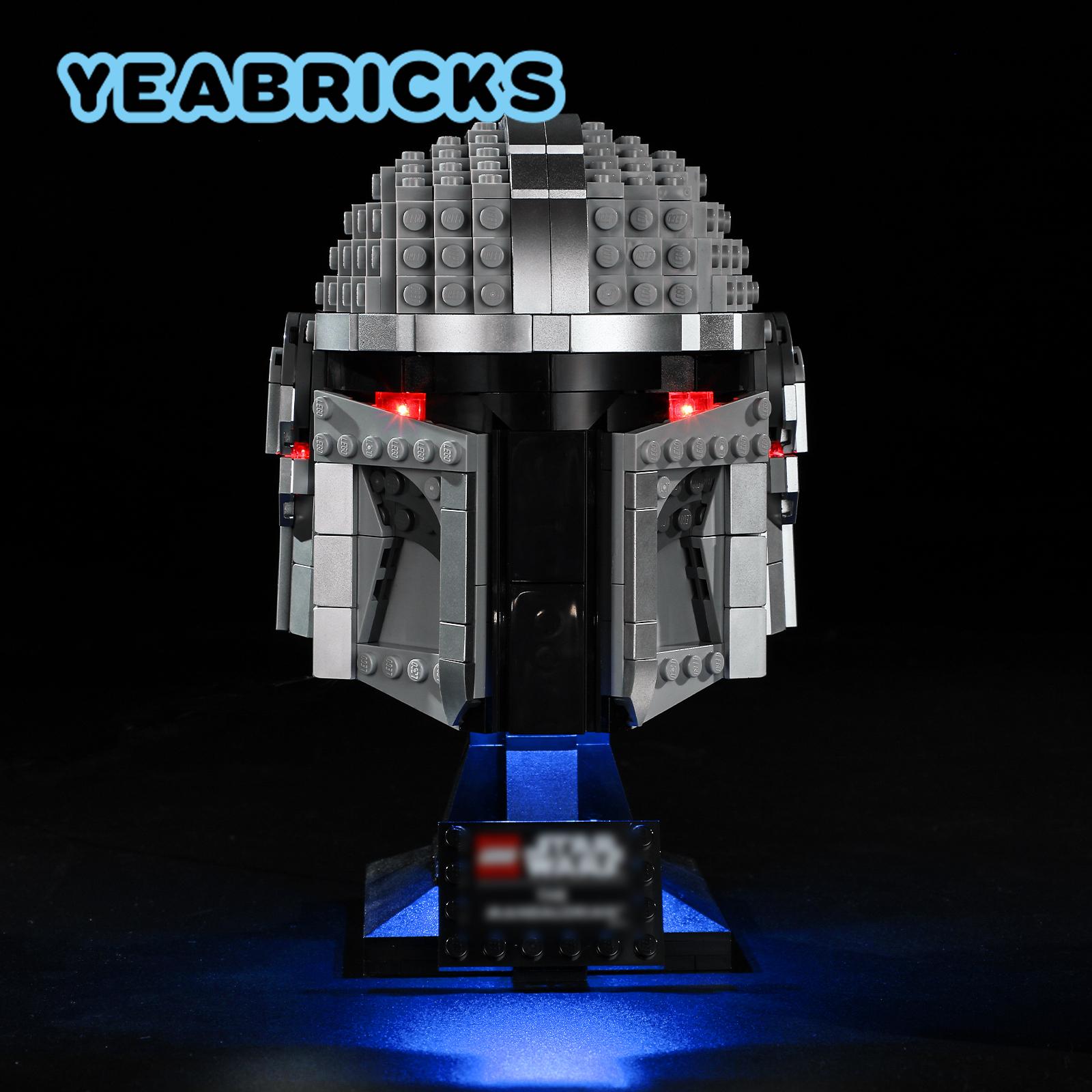 Комплект светодиодных фонарей YEABRICKS для 75328 Набор строительных блоков для шлема Mando (НЕ включать модель) Кирпичи для
Комплект светодиодных фонарей YEABRICKS для 75328 Набор строительных блоков для шлема Mando (НЕ включать модель) Кирпичи для