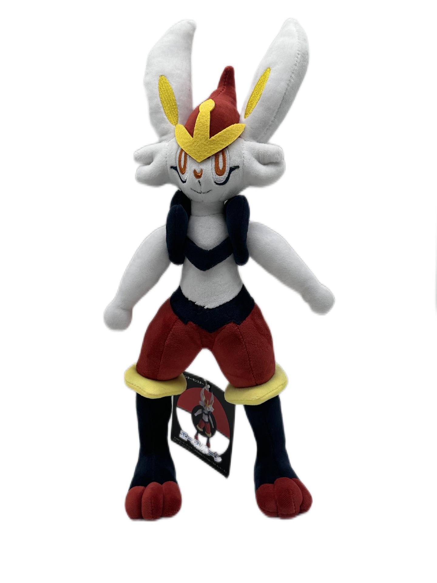 Cinderace Flame Ace Large Anime Plush Doll 38cm белый
Cinderace Flame Ace Large Anime Plush Doll 38cm белый