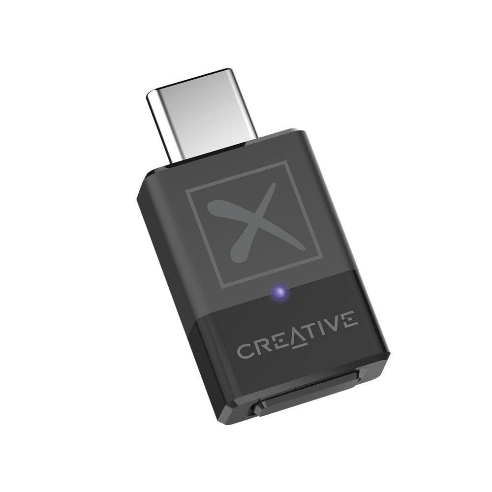 Creative Switch compatible aptX Adaptive up to connection Bluetooth Audio Transmitter BT-W5 PS4/PS5/Nintendo 24bit/96kHz USB-C 5.3 HP-BTW5
Creative Switch compatible aptX Adaptive up to connection Bluetooth Audio Transmitter BT-W5 PS4/PS5/Nintendo 24bit/96kHz USB-C 5.3 HP-BTW5