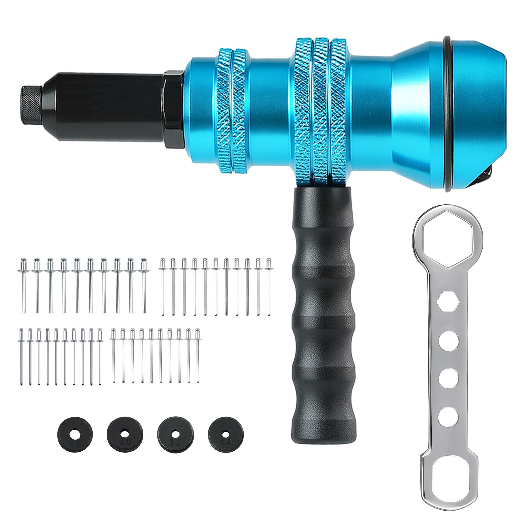 Rivet Gun Adapter Rivet Attachment for Electric Drill and Cordless Electric Power Drill Easy processing for Pop Rivets
Rivet Gun Adapter Rivet Attachment for Electric Drill and Cordless Electric Power Drill Easy processing for Pop Rivets
