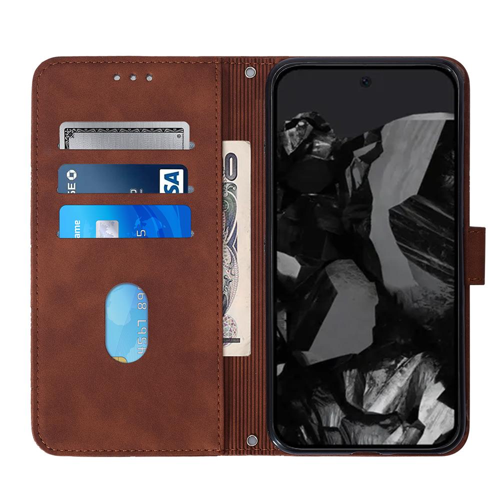 For Google Pixel 9 Pro XL Leather Case with Shoulder Strap Wallet Stand Phone Cover Brown
For Google Pixel 9 Pro XL Leather Case with Shoulder Strap Wallet Stand Phone Cover Brown