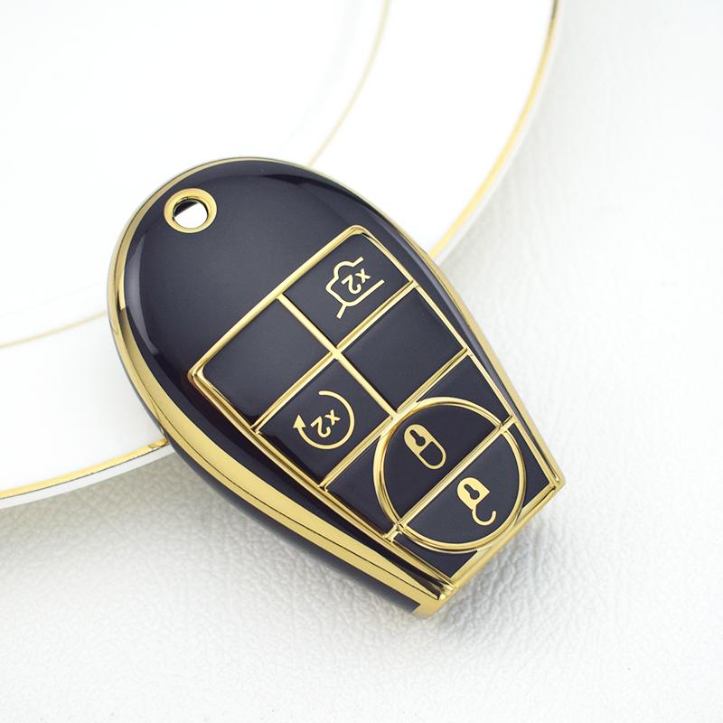 4 кнопки, автомобильный чехол-держатель для брелка, чехол для дистанционного смарт-ключа, чехол без ключа для Chrysler Town and Country Dodge Grand Caravan чёрный
4 кнопки, автомобильный чехол-держатель для брелка, чехол для дистанционного смарт-ключа, чехол без ключа для Chrysler Town and Country Dodge Grand Caravan чёрный