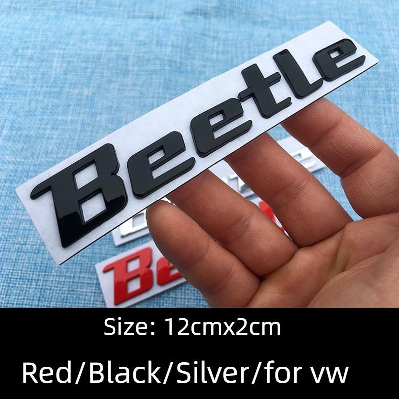 1X 3D Metal Sticker Beetle Emblem Badge Chrome Black Red Letter Decal For Beetle Rear Trunk Decor Accessories срібний
1X 3D Metal Sticker Beetle Emblem Badge Chrome Black Red Letter Decal For Beetle Rear Trunk Decor Accessories срібний