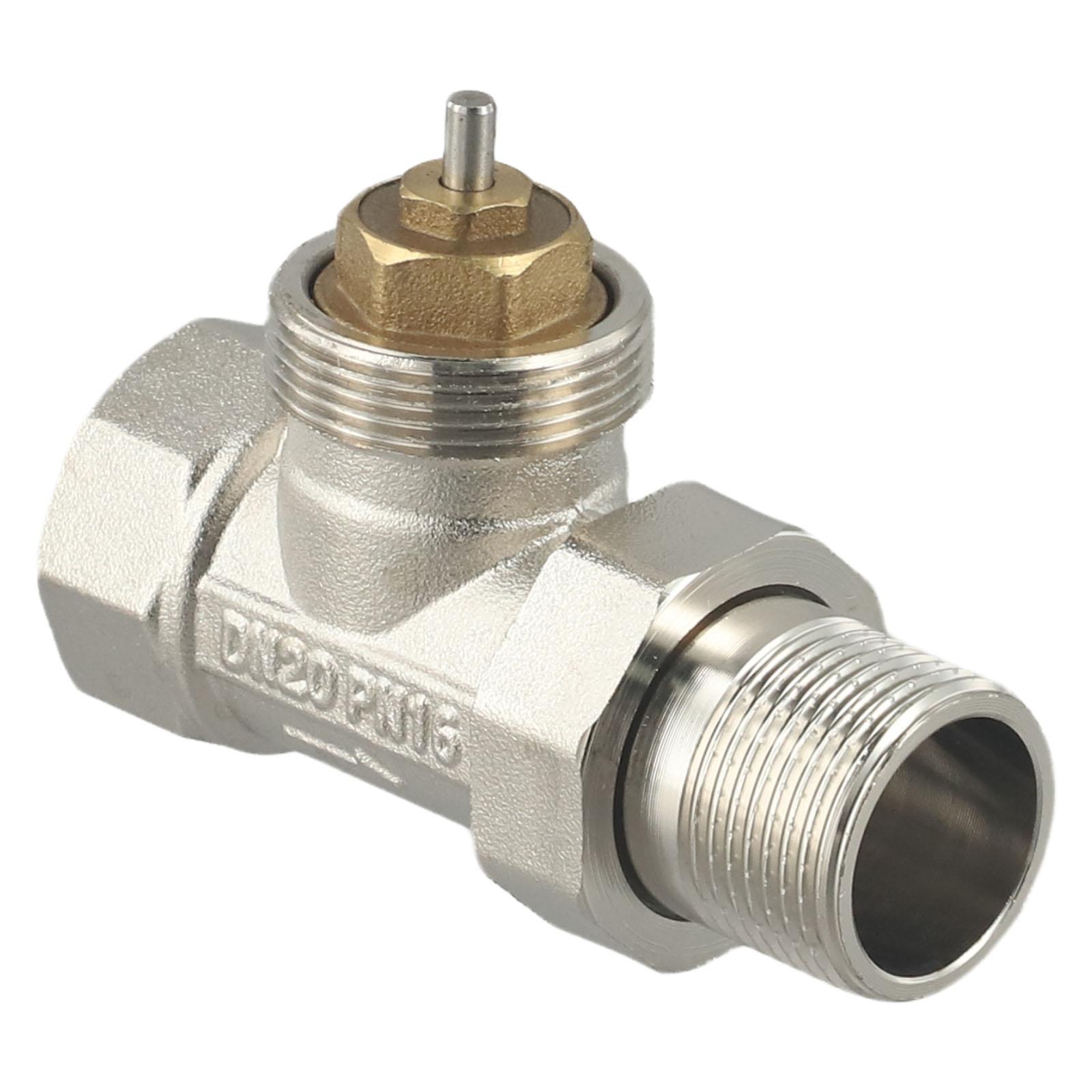 1 Pcs DN15/DN20/DN25 Brass Thermostatic Regulating Valve Without Thermostatic Head Brass Nickel Plated Regulating Valve DN15
1 Pcs DN15/DN20/DN25 Brass Thermostatic Regulating Valve Without Thermostatic Head Brass Nickel Plated Regulating Valve DN15