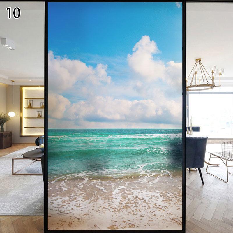 Privacy Windows Films Beach Landscape Pattern Decor Stained Glass Stickers No Glue Static Cling Frosted Window Tint (as the picture,40x60cm)
Privacy Windows Films Beach Landscape Pattern Decor Stained Glass Stickers No Glue Static Cling Frosted Window Tint (as the picture,40x60cm)