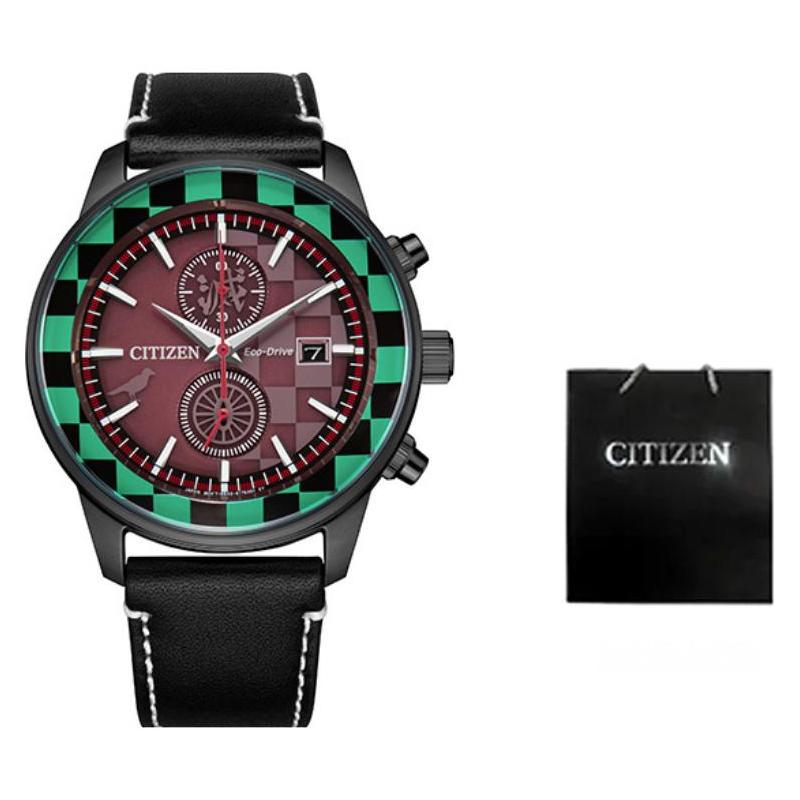 CITIZEN Eco-Drive Series Demon Slayer: Kimetsu no Yaiba Series Kamado Tannoro Light Quartz Genuine Leather Strap Unisex Model Brown Dial CA7085-10X бежевий
CITIZEN Eco-Drive Series Demon Slayer: Kimetsu no Yaiba Series Kamado Tannoro Light Quartz Genuine Leather Strap Unisex Model Brown Dial CA7085-10X бежевий