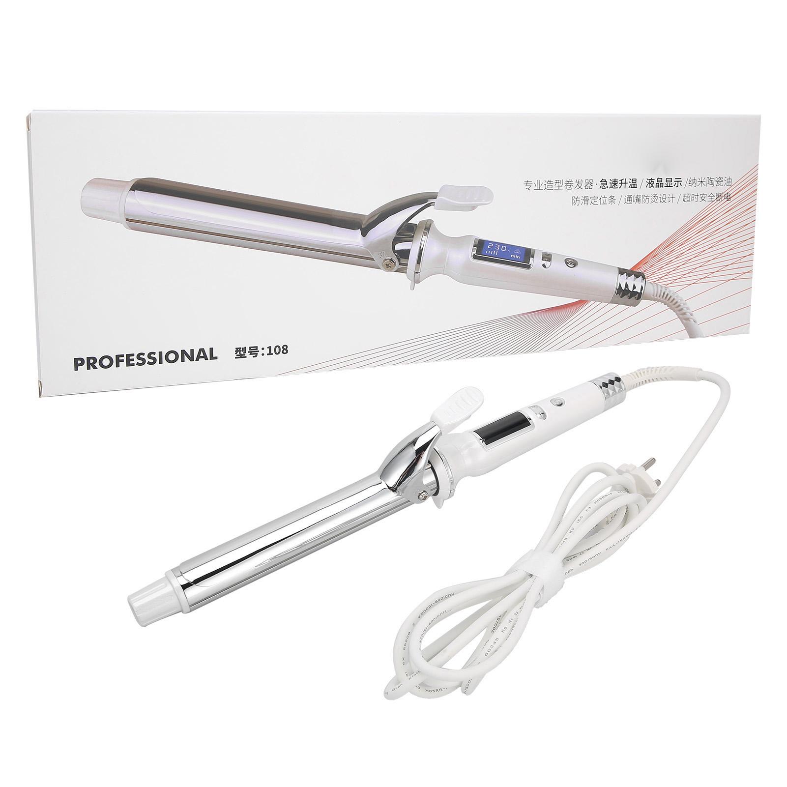 Suaperne Electric Hair Curler AntiScald Hair Curling Wand LED Display Hairstyling Tool (28mm ) 25mm
Suaperne Electric Hair Curler AntiScald Hair Curling Wand LED Display Hairstyling Tool (28mm ) 25mm