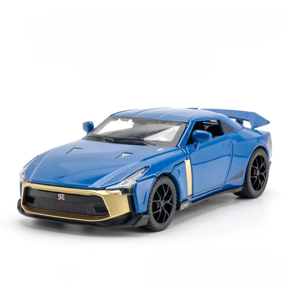 1:32 Scale SYLPHY GTR50 Toy Car Model Alloy Diecast Pull Back Sound Light Models Adult Toys Collection Vehicles Holiday Gifts
1:32 Scale SYLPHY GTR50 Toy Car Model Alloy Diecast Pull Back Sound Light Models Adult Toys Collection Vehicles Holiday Gifts