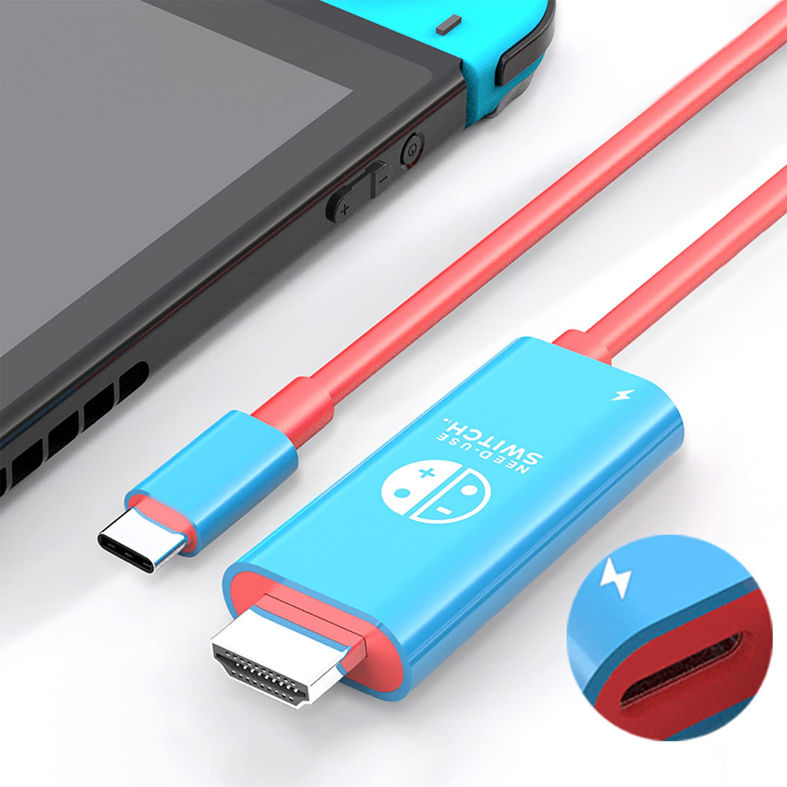 в то время как Switch dock с HDMI кабелем Кабель для замены Switch dock Разрешение 1080P Преобразование HD TV PD100W зарядка Компактный Без задержки Совместимо с
в то время как Switch dock с HDMI кабелем Кабель для замены Switch dock Разрешение 1080P Преобразование HD TV PD100W зарядка Компактный Без задержки Совместимо с