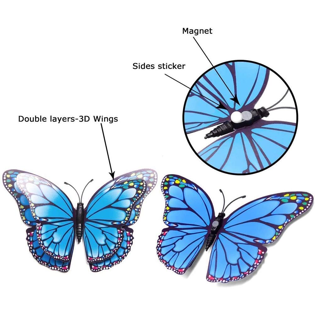 3D Double Winged Butterfly Stickers Butterfly Wall Stickers Realistic Versatile Home Wall Decoration for Home Marble синій
3D Double Winged Butterfly Stickers Butterfly Wall Stickers Realistic Versatile Home Wall Decoration for Home Marble синій