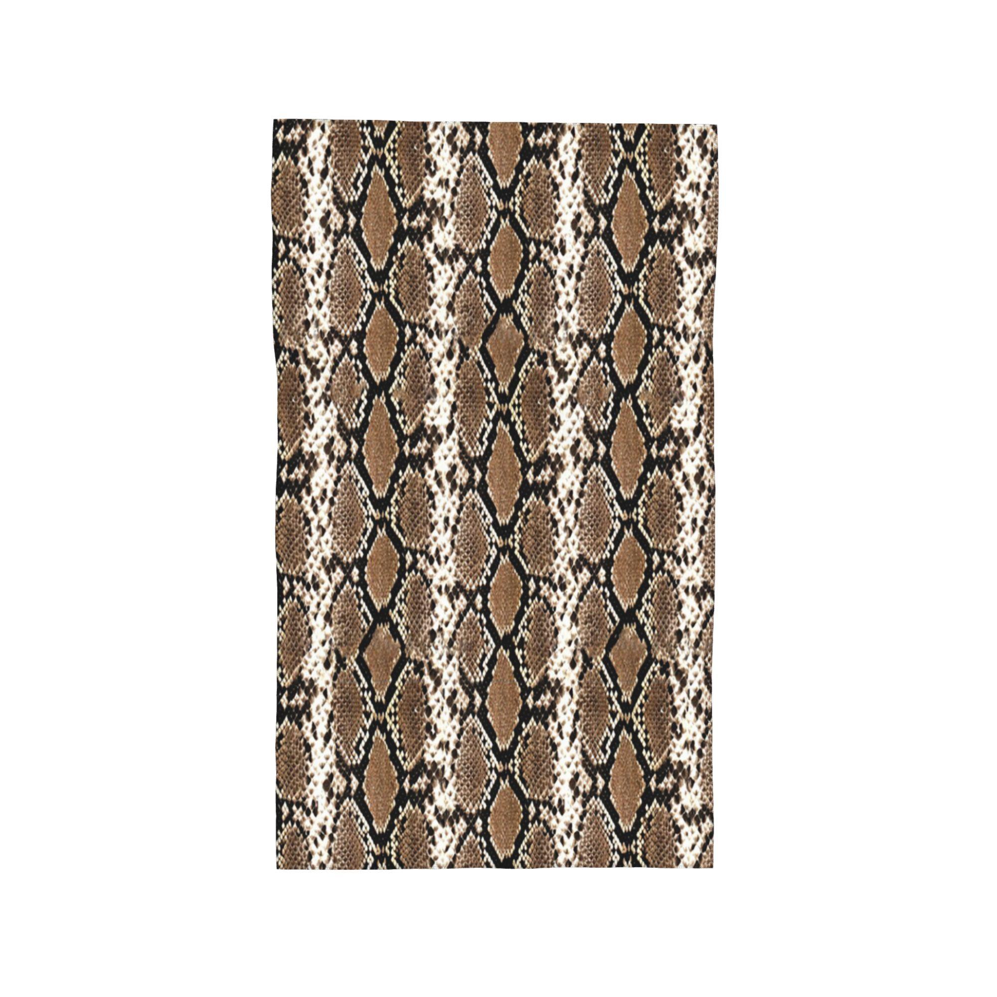Python Skin, Snake Pattern Soft Face Towel Quick Dry Pool Bath Cotton Towels Absorbent Quick W40*H60(CM)
Python Skin, Snake Pattern Soft Face Towel Quick Dry Pool Bath Cotton Towels Absorbent Quick W40*H60(CM)