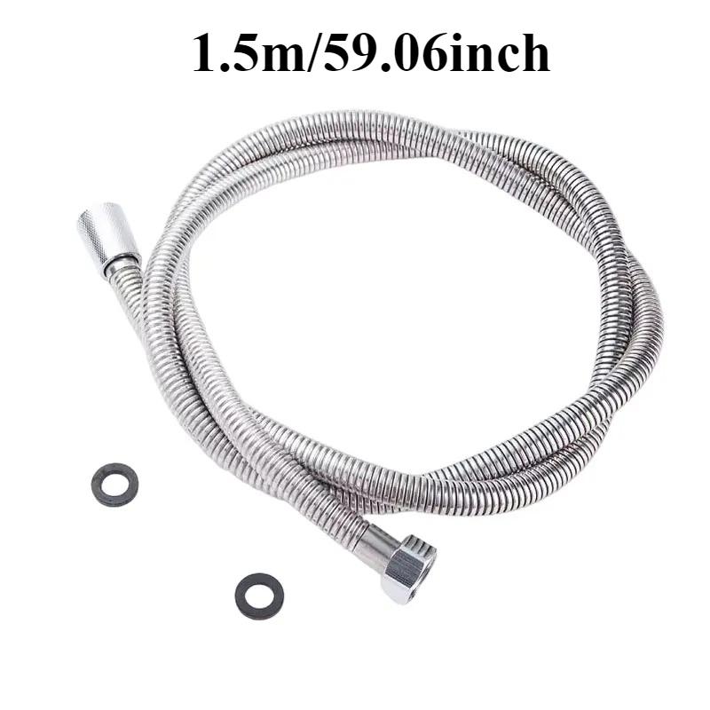 1.5m/2m Stainless Steel Garden Hose Flexible Pipe Plumbing for Bathroom Accessories Tool Shower Head Pipe Shower Hose Bath Hose
1.5m/2m Stainless Steel Garden Hose Flexible Pipe Plumbing for Bathroom Accessories Tool Shower Head Pipe Shower Hose Bath Hose