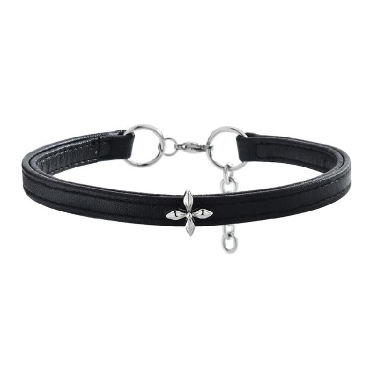 Double Crucifix Leather Strap Necklace Alloy Clasp Casual Elegant Collar Chain Lightweight Fashion Jewelry
Double Crucifix Leather Strap Necklace Alloy Clasp Casual Elegant Collar Chain Lightweight Fashion Jewelry