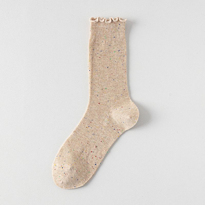 Женские летние тонкие сетчатые дышащие влагоотводящие бесшовные носки-трубы из хлопка 1 pair телесный
Женские летние тонкие сетчатые дышащие влагоотводящие бесшовные носки-трубы из хлопка 1 pair телесный