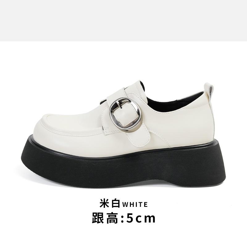 Soft leather version~ heightened platform small leather shoes women s spring 2025 new college style loafers versatile single shoes 40
Soft leather version~ heightened platform small leather shoes women s spring 2025 new college style loafers versatile single shoes 40