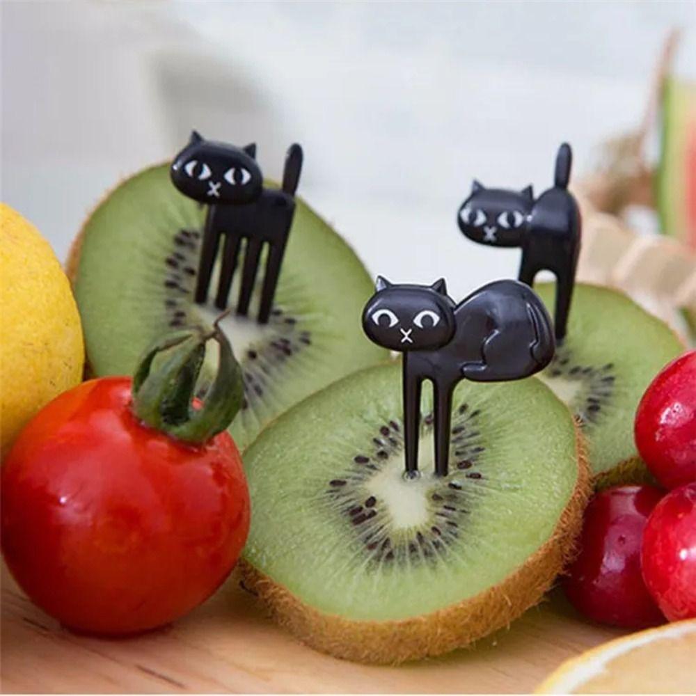 18PCS Mini Black Cat Fruit Fork Creative Dessert Fork Kitchen Accessories Fruit Toothpick Home 18PCS
18PCS Mini Black Cat Fruit Fork Creative Dessert Fork Kitchen Accessories Fruit Toothpick Home 18PCS
