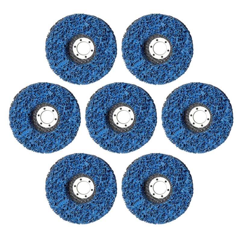 7pcs Nylon Polishing Buffing Wheels Abrasive Discs Suitable For Efficient Car Body Cleaning Rust Freeing Shine Restorati 1
7pcs Nylon Polishing Buffing Wheels Abrasive Discs Suitable For Efficient Car Body Cleaning Rust Freeing Shine Restorati 1