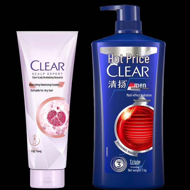 Clear Men s Anti-Dandruff Shampoo & Nourishing Conditioner Set
Clear Men s Anti-Dandruff Shampoo & Nourishing Conditioner Set