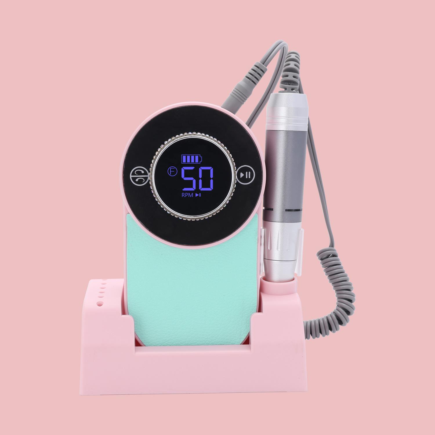 Rechargeable 500000 RPM Nail Grinder & Polisher for Manicure and Dead Skin Removal. циан
Rechargeable 500000 RPM Nail Grinder & Polisher for Manicure and Dead Skin Removal. циан