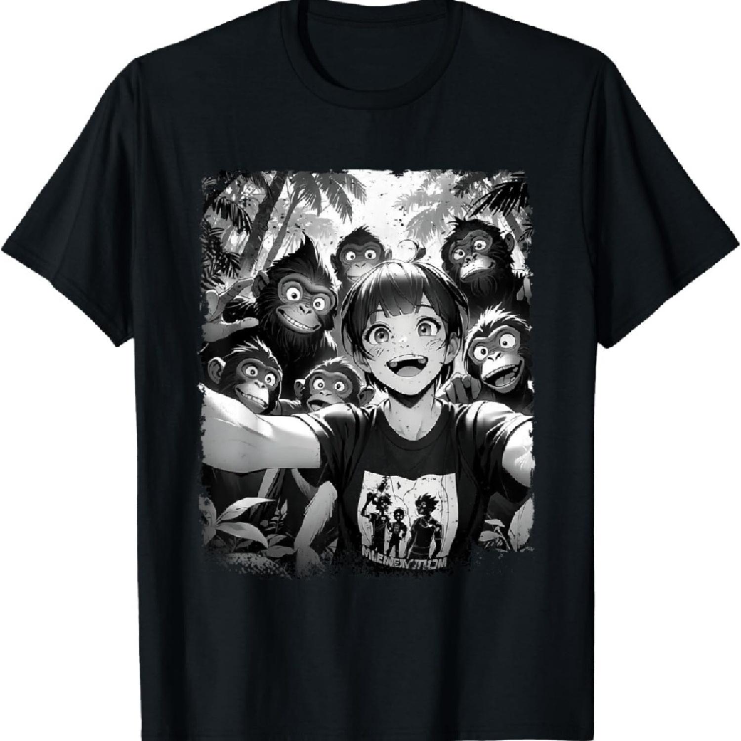 Anime Jungle Selfie, Funny Monkey T-Shirt XXXXXL
Anime Jungle Selfie, Funny Monkey T-Shirt XXXXXL