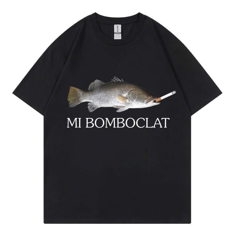 Funny Bomboclat Fish Meme Tshirt High Street Fashion Trend Y2k Short Sleeve Tshirts Men Women Harajuku Vintage Style T Shirts 4XL
Funny Bomboclat Fish Meme Tshirt High Street Fashion Trend Y2k Short Sleeve Tshirts Men Women Harajuku Vintage Style T Shirts 4XL