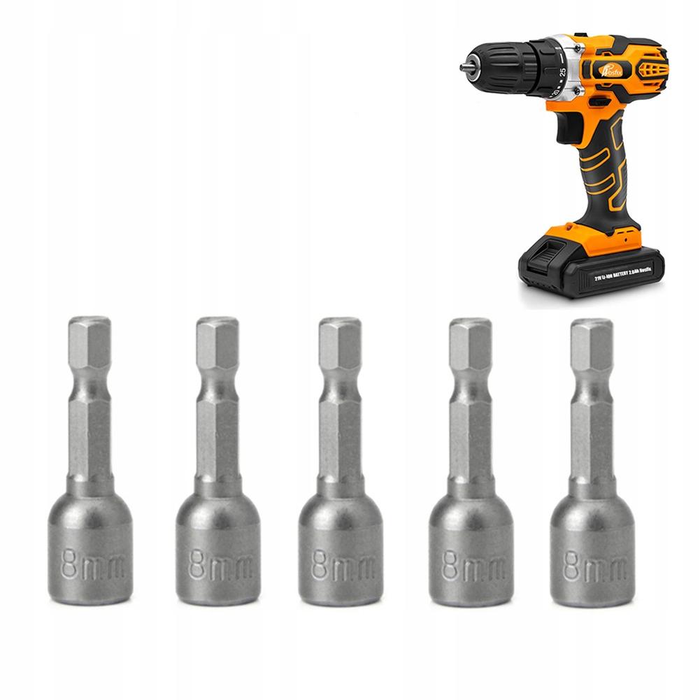 Rosfix Zestaw Nasadek Magnetycznych 8mm, 1/4 – Wysoka Jakość Stali 40Cr | Długość 65 mm | Kompatybilne z Wkrętarkami
Rosfix Zestaw Nasadek Magnetycznych 8mm, 1/4 – Wysoka Jakość Stali 40Cr | Długość 65 mm | Kompatybilne z Wkrętarkami