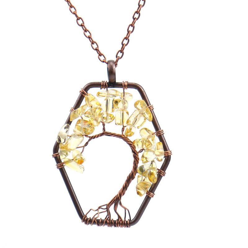 Vintage Handmade Hexagonal Bending Tree Of Life Necklace Gravel Crystal Necklace N16 цитриновый
Vintage Handmade Hexagonal Bending Tree Of Life Necklace Gravel Crystal Necklace N16 цитриновый