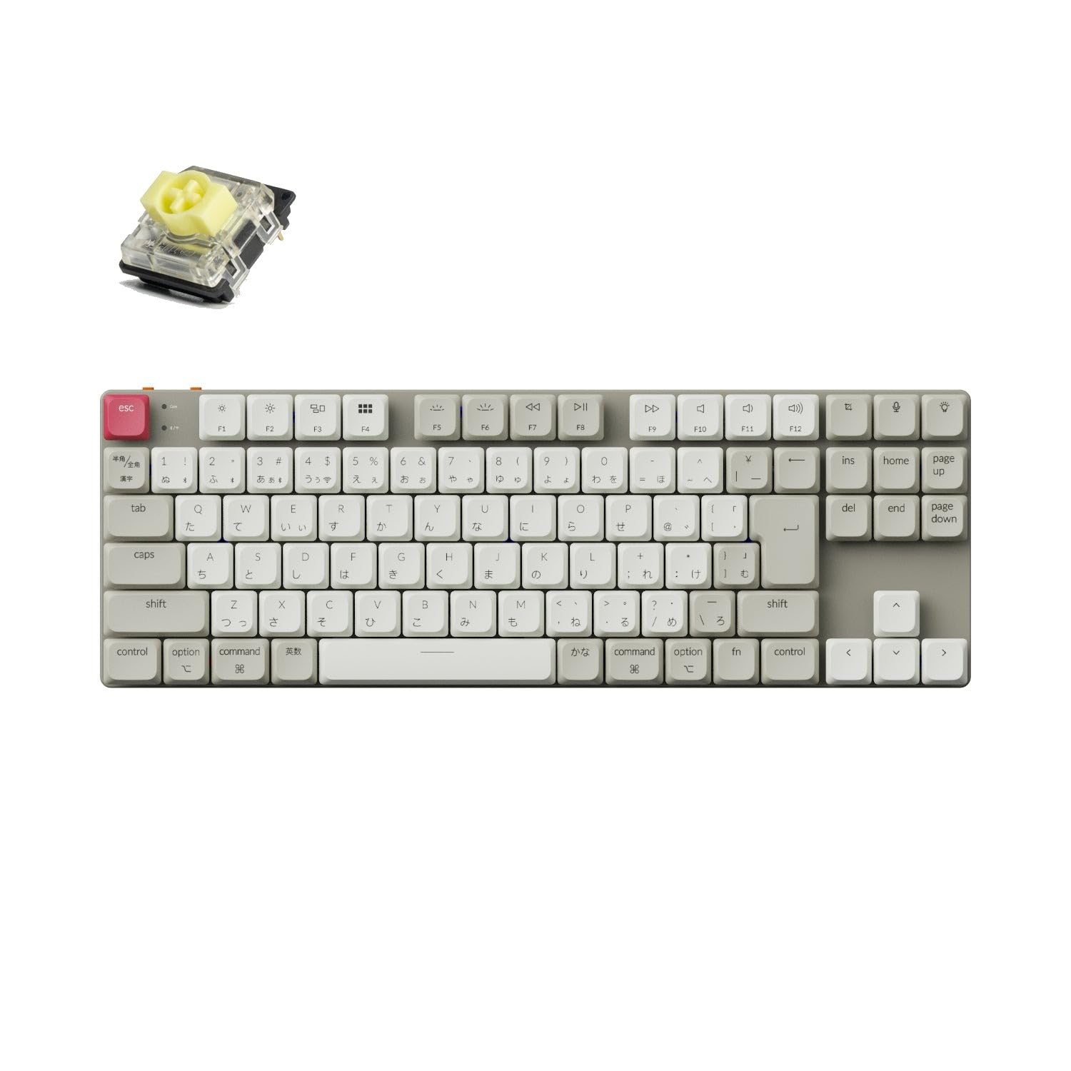 Keychron K1 Max Retro Color QMK Wireless Custom Mechanical Keyboard, 80% Layout, Thin, 2.4GHzBluetooth WirelessWired CompatibleQMK ProgrammableJIS
Keychron K1 Max Retro Color QMK Wireless Custom Mechanical Keyboard, 80% Layout, Thin, 2.4GHzBluetooth WirelessWired CompatibleQMK ProgrammableJIS