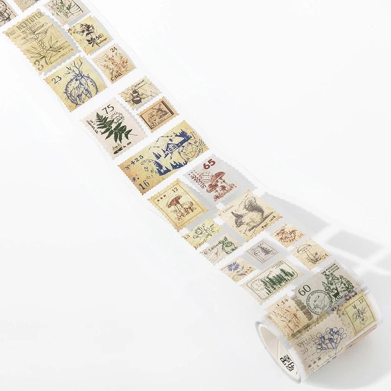 55mmx2m Vintage Stamp Tape Style Stickers 1 Roll Decorative Collage Diary Album Scrapbooking Material Craft Supplies
55mmx2m Vintage Stamp Tape Style Stickers 1 Roll Decorative Collage Diary Album Scrapbooking Material Craft Supplies