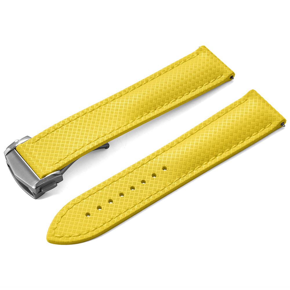 Tropical Texture FKM Rubber Watch Band For D-elug Quick Relase Premium Butterfly Buckle Waterproof Soft Rubber Strap 20mm 22mm 20mm&No Buckle жёлтый
Tropical Texture FKM Rubber Watch Band For D-elug Quick Relase Premium Butterfly Buckle Waterproof Soft Rubber Strap 20mm 22mm 20mm&No Buckle жёлтый