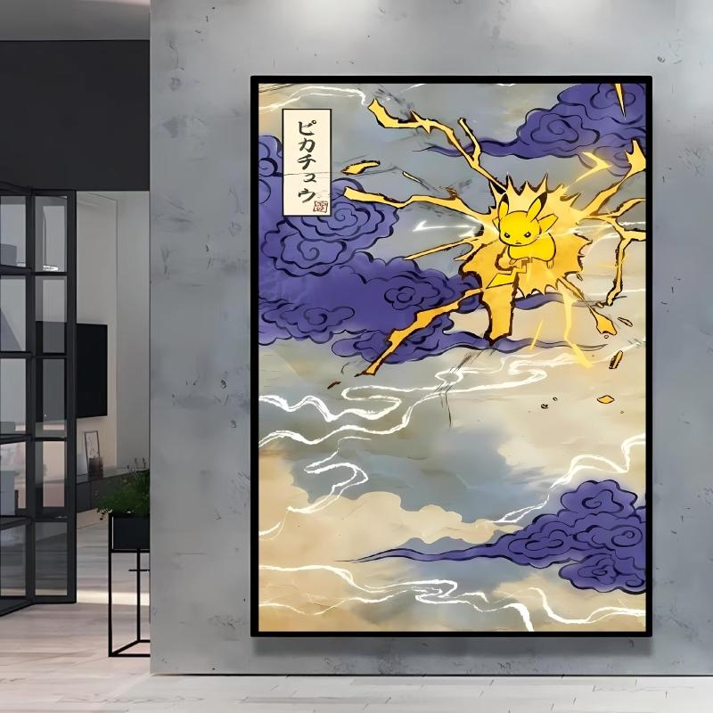 Canvas Printing Pokemon Pikachu Classic Anime Character Poster Modern Retro Style Home Room Decor Friends Gifts High Quality 21X30CMNo Framed
Canvas Printing Pokemon Pikachu Classic Anime Character Poster Modern Retro Style Home Room Decor Friends Gifts High Quality 21X30CMNo Framed