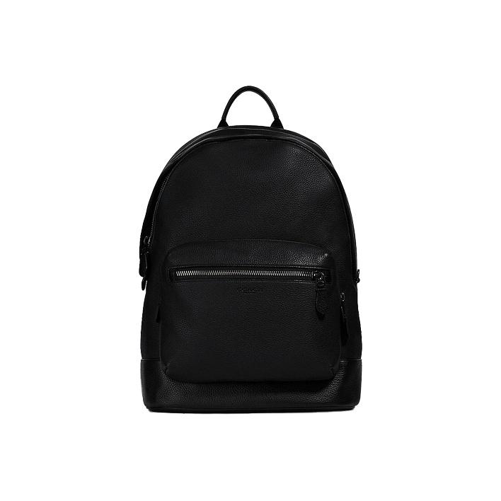 Coach West 35 Classic Logo Leather Backpack Large Men Backpack Black 2854-QBBK Basic Set (Bag+Dust Bag)
Coach West 35 Classic Logo Leather Backpack Large Men Backpack Black 2854-QBBK Basic Set (Bag+Dust Bag)
