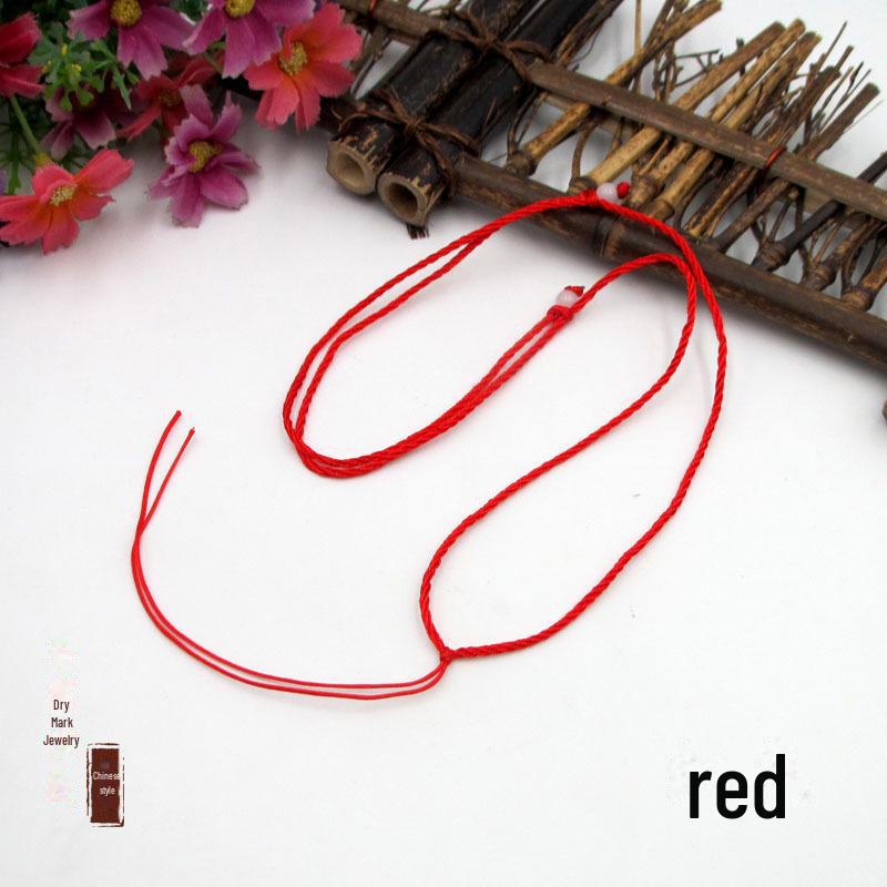 Новое ожерелье с подвеской из нефрита с 2 бусинами и шнурком-веревкой красный
Новое ожерелье с подвеской из нефрита с 2 бусинами и шнурком-веревкой красный