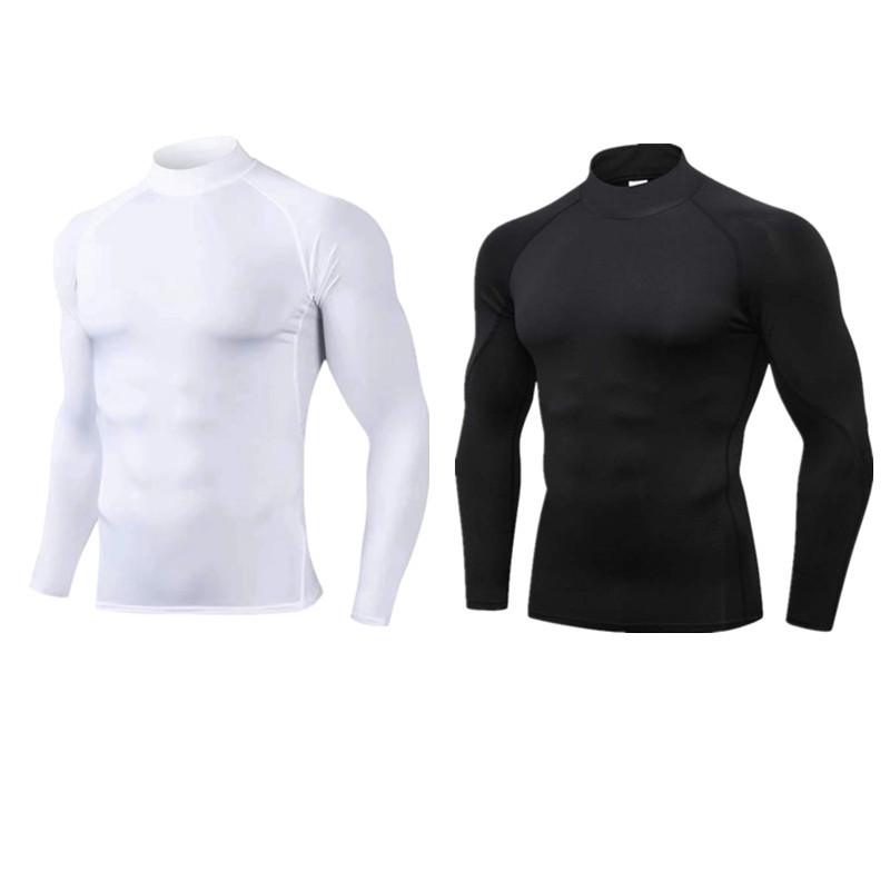 Men s Quick-Dry High Elastic Long Sleeve Turtleneck Sports Top for Fitness and Training S
Men s Quick-Dry High Elastic Long Sleeve Turtleneck Sports Top for Fitness and Training S