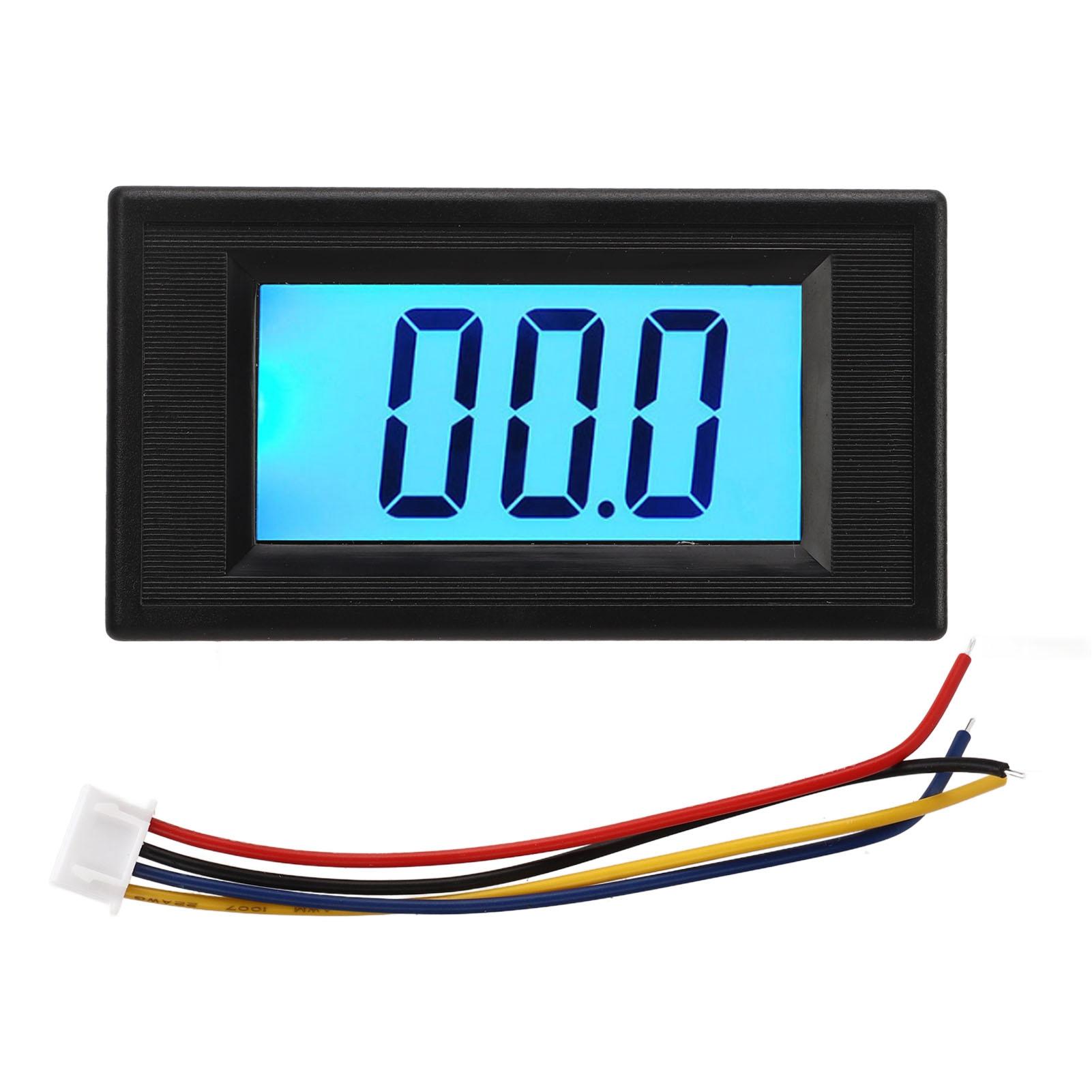 Battery Monitor DC 0200V Digital Volt Meter High Accuracy Waterproof LED Backlight Voltage Display
Battery Monitor DC 0200V Digital Volt Meter High Accuracy Waterproof LED Backlight Voltage Display