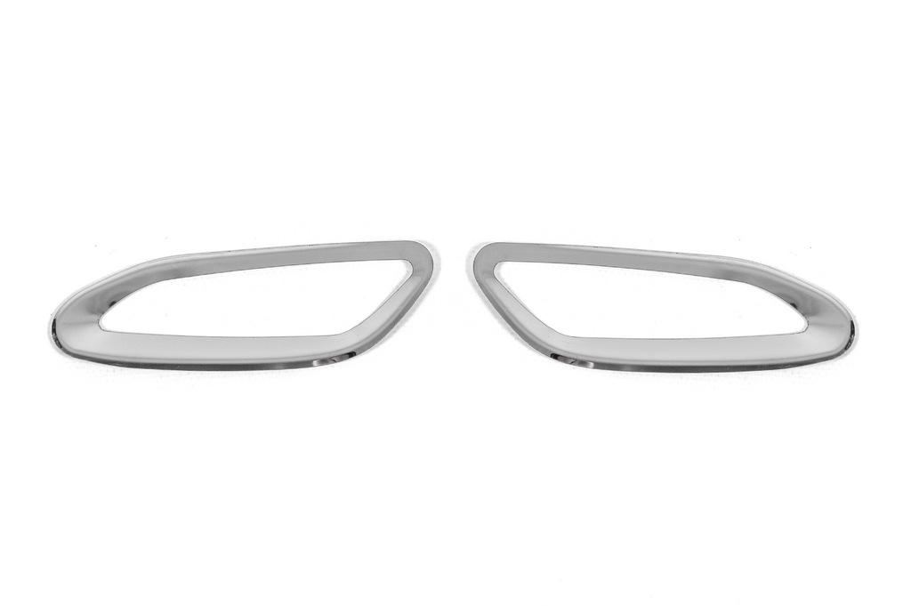 Stroke turn signal Carmos (2 pcs., stainless steel) for Fiat Tipo 2016- 
Stroke turn signal Carmos (2 pcs., stainless steel) for Fiat Tipo 2016-