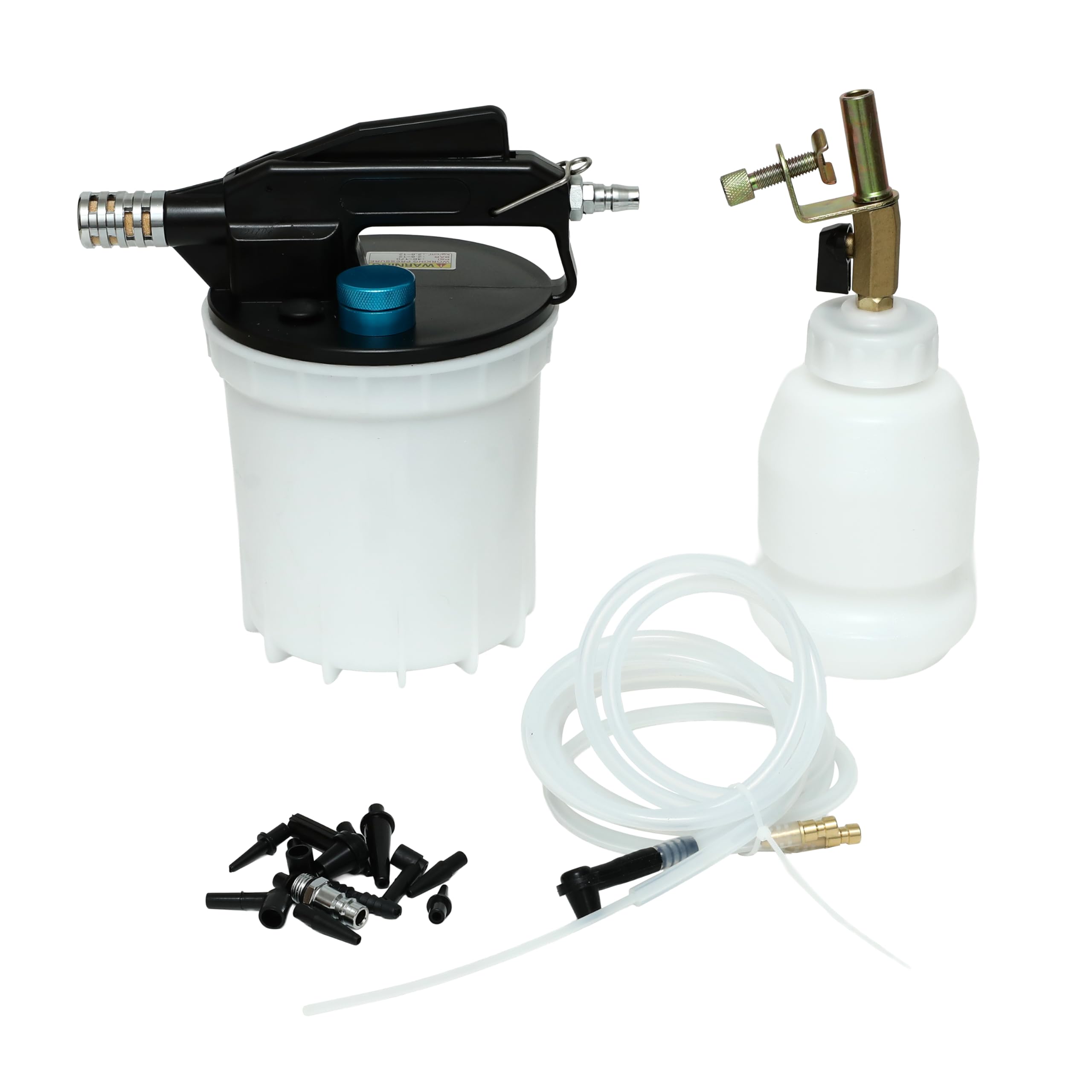 HFS(R) Vacuum Brake Fluid Bleeder, Air-Powered Brake Bleeder, 40-170 PSI 2 cfm
HFS(R) Vacuum Brake Fluid Bleeder, Air-Powered Brake Bleeder, 40-170 PSI 2 cfm