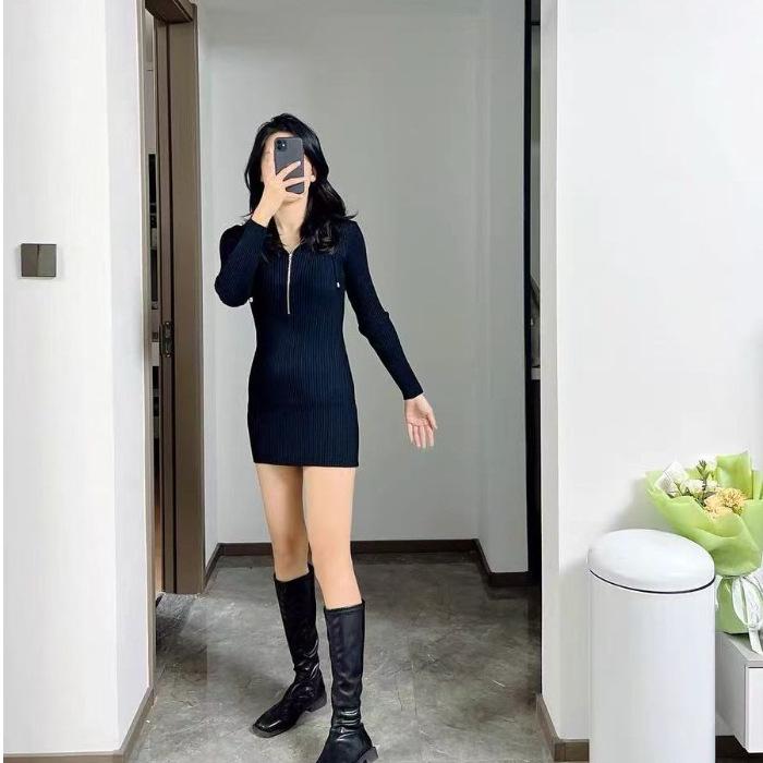 Chic Autumn Women s Bodycon Skirt Dress with Long Sleeves - 2026 Petite Influencer Style L
Chic Autumn Women s Bodycon Skirt Dress with Long Sleeves - 2026 Petite Influencer Style L