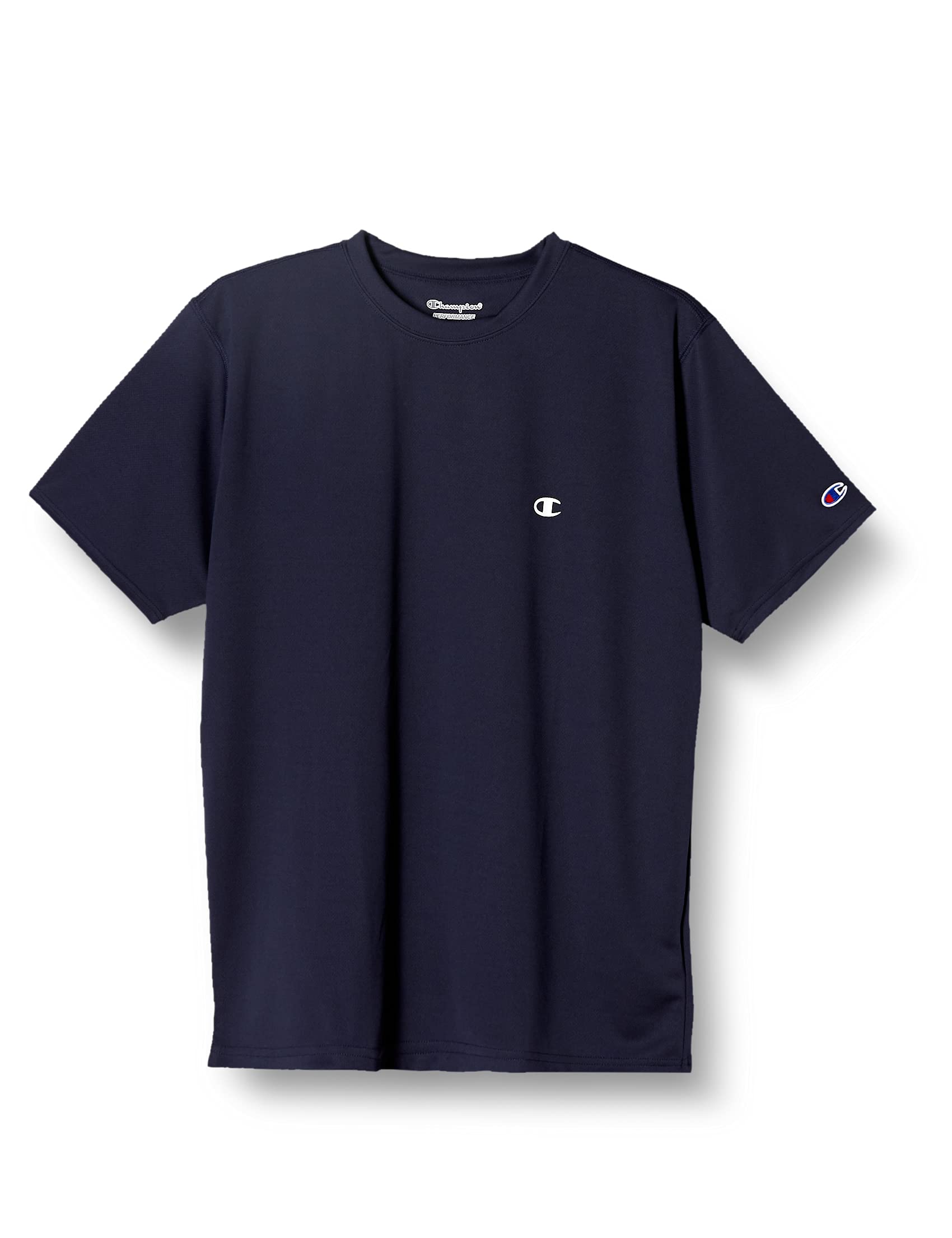 Champion Short Sleeve Crew Neck Dry T-Shirt Moisture-Wicking Quick-Dry UV Protection One-Point Logo Training Tee C8-TS310-370-S Navy
Champion Short Sleeve Crew Neck Dry T-Shirt Moisture-Wicking Quick-Dry UV Protection One-Point Logo Training Tee C8-TS310-370-S Navy