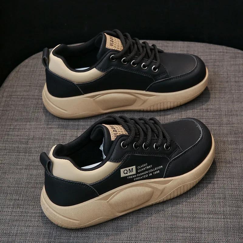 Массивные кеды в корейском стиле, модная повседневная обувь, универсальная удобная обувь на платформе, стильные прогулочные туфли на плоской подошве Tenis De Mujer 35
Массивные кеды в корейском стиле, модная повседневная обувь, универсальная удобная обувь на платформе, стильные прогулочные туфли на плоской подошве Tenis De Mujer 35