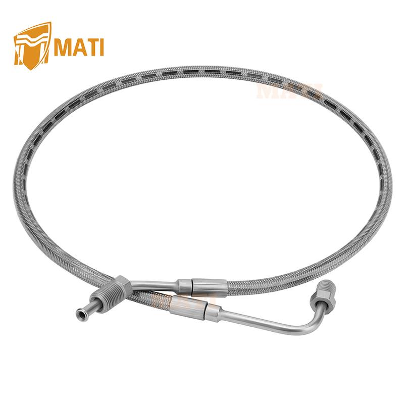 M MATI Rear Left Brake Hose Line for Polaris Ranger T-M 650 Ranger 500 6x6/4x4 Ranger 425 2x4 2000-2004 1910493
M MATI Rear Left Brake Hose Line for Polaris Ranger T-M 650 Ranger 500 6x6/4x4 Ranger 425 2x4 2000-2004 1910493
