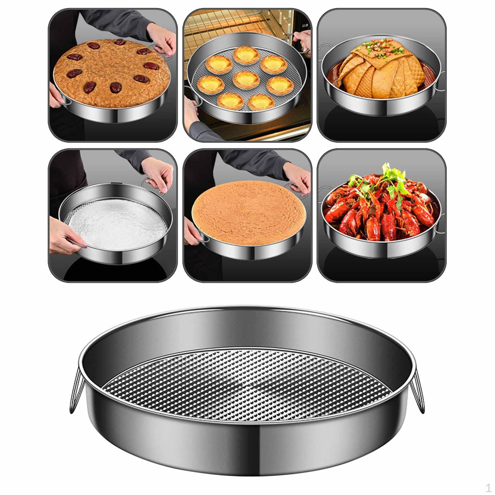 Корзина для овощей и пельменей с ручкой-вставкой из нержавеющей стали 28.7cmx5cm
Корзина для овощей и пельменей с ручкой-вставкой из нержавеющей стали 28.7cmx5cm