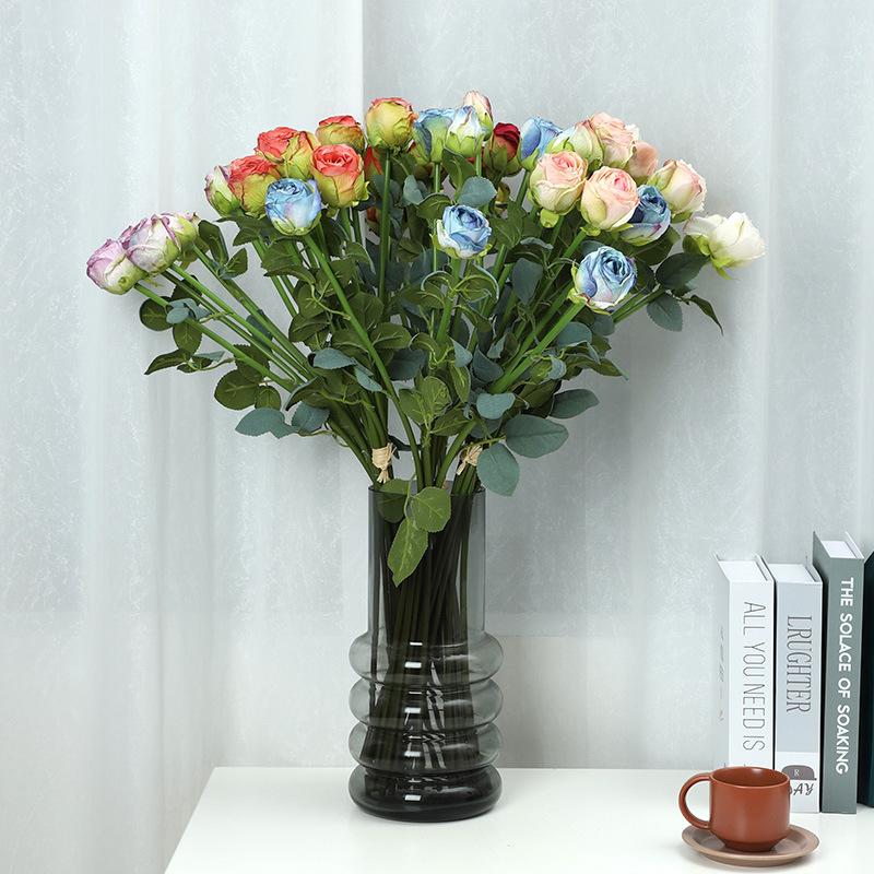 8 Head Baked Edge Rose Bouquet Wedding Simulation Flower Home Decoration Fake Flower Decoration Simulation Rose Bouquet 64cm бежевый
8 Head Baked Edge Rose Bouquet Wedding Simulation Flower Home Decoration Fake Flower Decoration Simulation Rose Bouquet 64cm бежевый