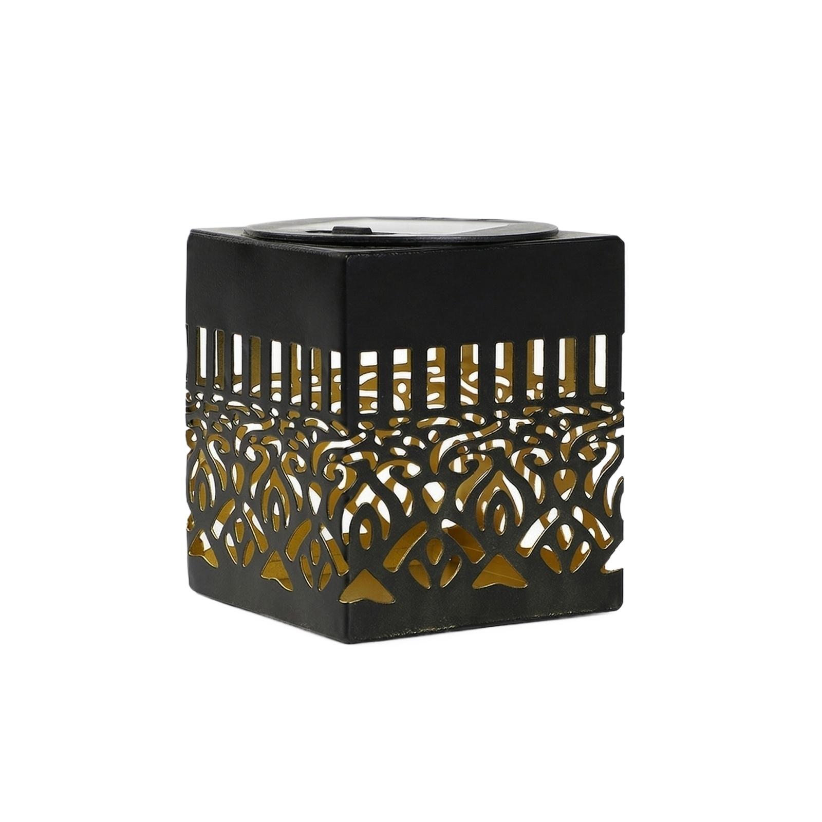 Metal Hollow Carved Floral Pattern Square Lantern Decorative Candle Holder for Indoor Outdoor Use One Size
Metal Hollow Carved Floral Pattern Square Lantern Decorative Candle Holder for Indoor Outdoor Use One Size