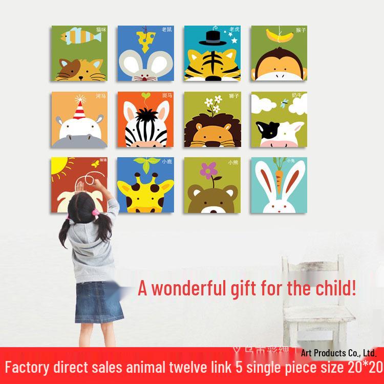 Набор для рисования аниме-животных своими руками для студентов - 20x20 Мультяшный декор 20x20cm with inner frame
Набор для рисования аниме-животных своими руками для студентов - 20x20 Мультяшный декор 20x20cm with inner frame