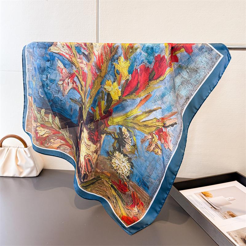 2026 Fashion Spring Summer Women 70Cm Square Scarf Silk Print Satin Beach Scarves Shawl Headband Hijab Bandana Wrap Bufanda 70x70cm
2026 Fashion Spring Summer Women 70Cm Square Scarf Silk Print Satin Beach Scarves Shawl Headband Hijab Bandana Wrap Bufanda 70x70cm