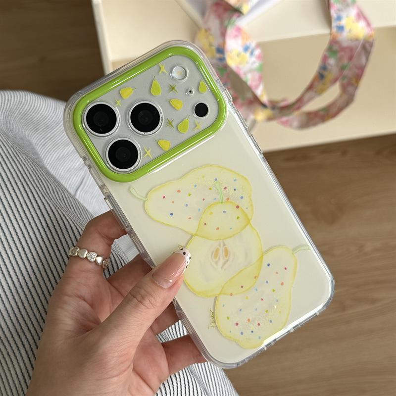 Creative Yellow Pear Ink Splash Hand Strap Case for iPhone 17/16 Pro Max/15 Pro - Premium Feel Apple 17 Pro Max
Creative Yellow Pear Ink Splash Hand Strap Case for iPhone 17/16 Pro Max/15 Pro - Premium Feel Apple 17 Pro Max