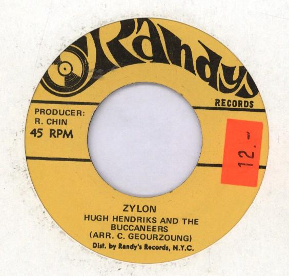 7inch Record HUGH HENDRIKS THE BUCCANEERS Zylon Tennasee Waltz 1005 Randys US Reggae Ska Dub Used
7inch Record HUGH HENDRIKS THE BUCCANEERS Zylon Tennasee Waltz 1005 Randys US Reggae Ska Dub Used
