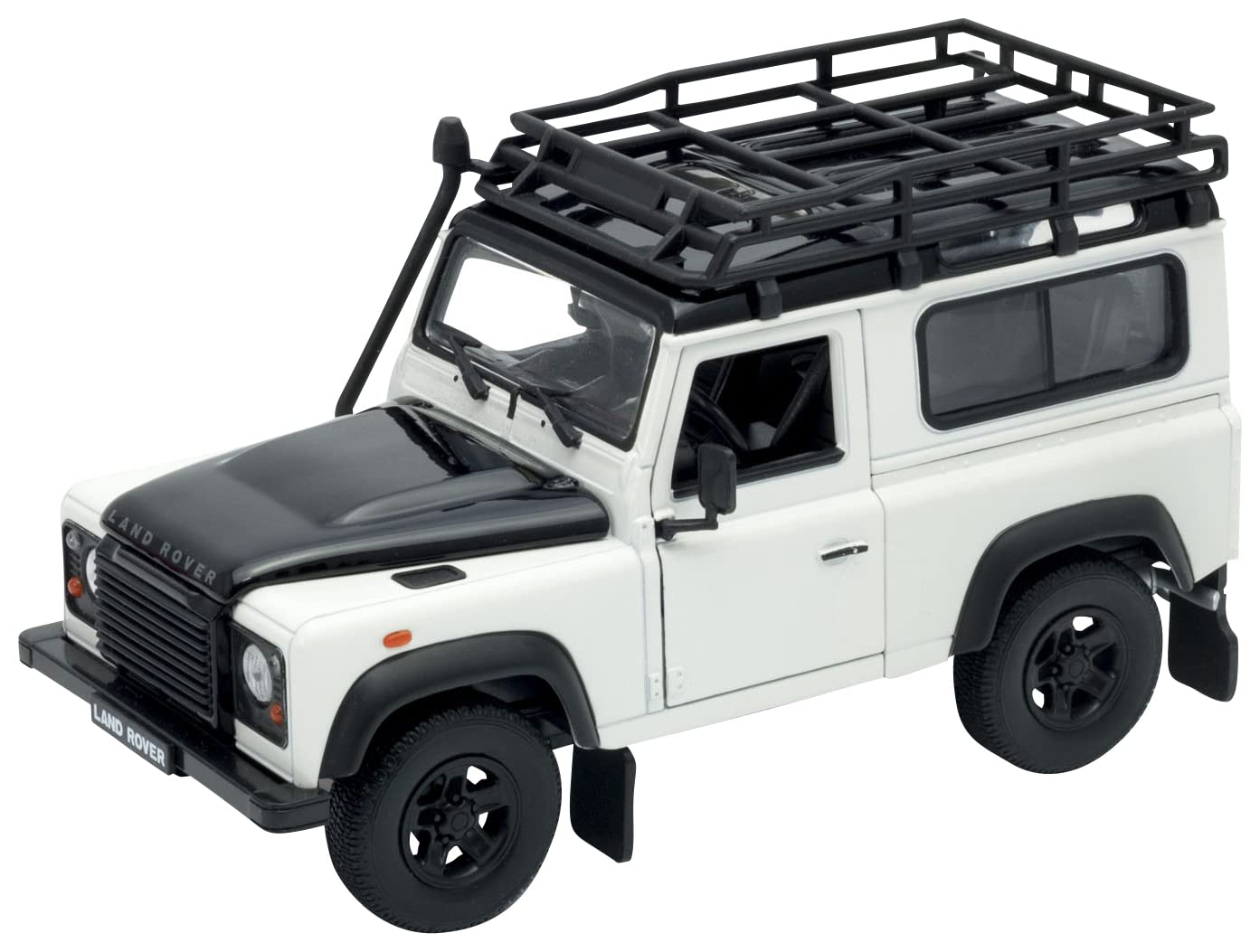 WELLY Land Rover Defender с багажником на крыше Готовый продукт 1/24 Белый/Черный белый
WELLY Land Rover Defender с багажником на крыше Готовый продукт 1/24 Белый/Черный белый